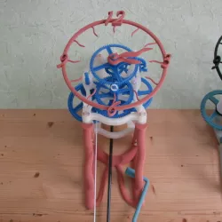 8-day mechanical clock for 20x20 bed
