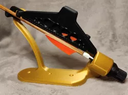 Adjustable Archery Fletching Jig: Angled Version