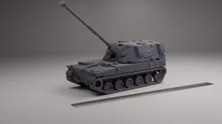 AHS Krab self-propelled tracked gun-howitzer