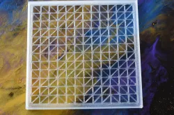 Airbrush Stencil  Mosaic