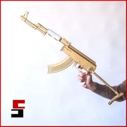 AKM Kalashnikov Weapon fake training gun