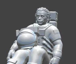 Albert Einstein astronaut