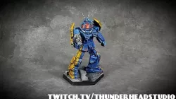 American Mecha - Unseen Griffin Battle Mech
