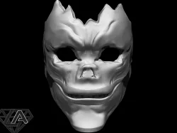Anime Death note Ryuk custom mask