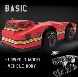Antarctic Snow Cruiser - Basic Model