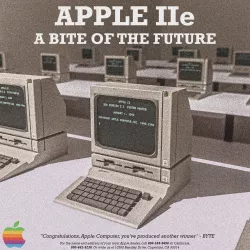 Apple IIe Computer
