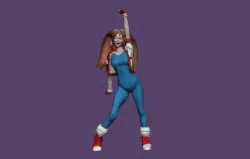 Arina Makihara from waku waku 7 girl figure statue