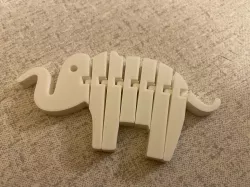 Articulated elephant