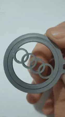 Audi Spinning Keychain
