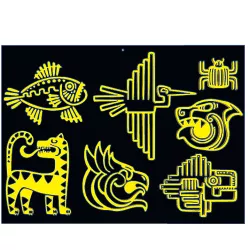 Aztec symbols_Plank 2