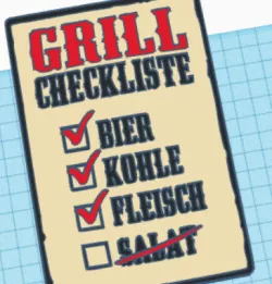 Barbecue / grill sign