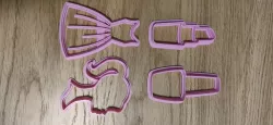 Barbie COOKIE CUTTERS SET