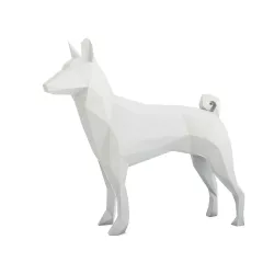 Baseji Dog Geometric
