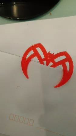 bat-shaped paper clip