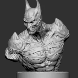 Batman Devil Bust - The Batman