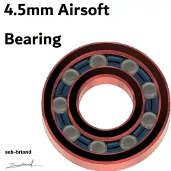 Bearing 4.5mm Airsoft Balls Ball Bearing d12mm D28mm e6mm