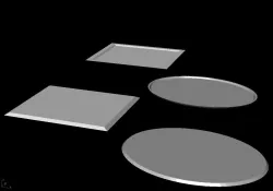 Big beasts Oval & Rectangle Base
