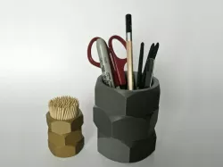 Big Nuts Cup - Pens/Pencils/Tools Holder - Toothpick Holder