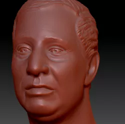 Bilardo : Bust and statue.