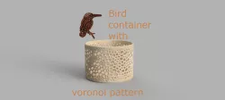 Bird container (small)