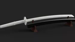 Bleach - Rukia Kuchiki Sode no Shirayuki Zanpakuto - Scabbard