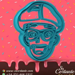 BLIPPI THEME COOKIE CUTTERS - COOKIE CUTTER
