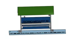 Bus shelter model