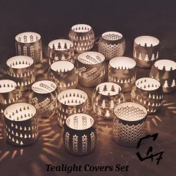 Candle / Tealight Covers Set