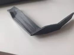 car tuning splitter spoiler