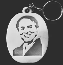 Carl Sagan keychain