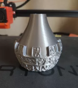 Castle vase