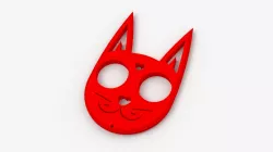 Cat Keychain Self Defense