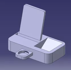 Cell phone charging station
