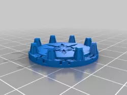 Chaotic summoned demon base topper