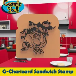Charizard Gigantamax Sandwich Stamp