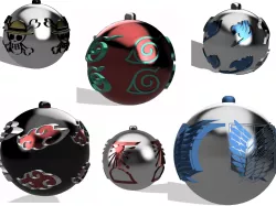 Christmas ornament Anime Manga