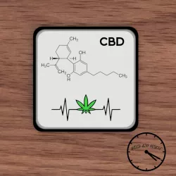 Coaster / Weed Coasters - CBD