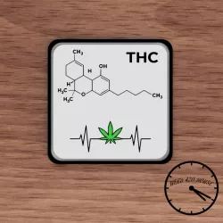 Coaster / Weed Coasters - THC