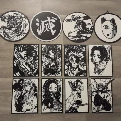 [COMMERCIAL LICENSE] DarkUmbra Anime Stencil Pack