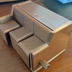 Couch Puzzle Box (Sequential Puzzle box)