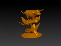 cow on a plane display hooks for jewelry