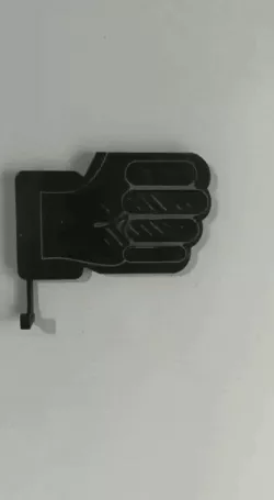 Cuelga llaves Mano dedo arriba