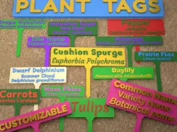 Customizable Plant Tags