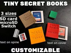 Customizable Tiny Secret Books