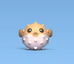 Cute Puffer Fish