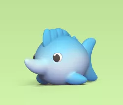 Cute Sword Fish