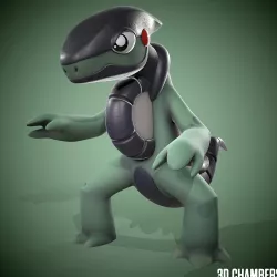 Cyclizar STL - Pokemon Scarlet Pokemon Violet