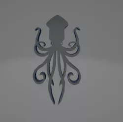 Dark Krakens Space Marine Icon Moulded 'Hard Transfer'