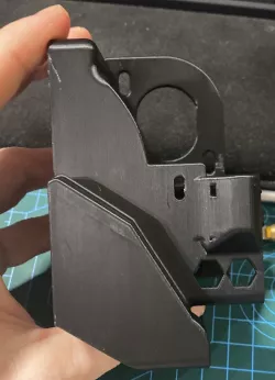 Diplo duct and BMG extruder remixed for Mosquito hotend clone