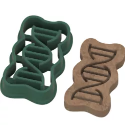 DNA icon cookie cutter